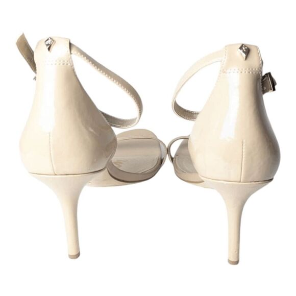 SAM EDELMAN Pattie Tan Patent Leather Heeled Sandals Size 10M - Picture 5 of 7